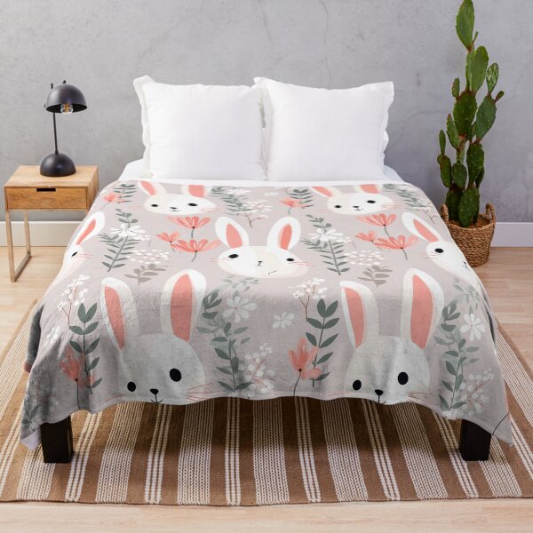Item preview, Cute rabbit pattern designed and sold by Lexa Pix.