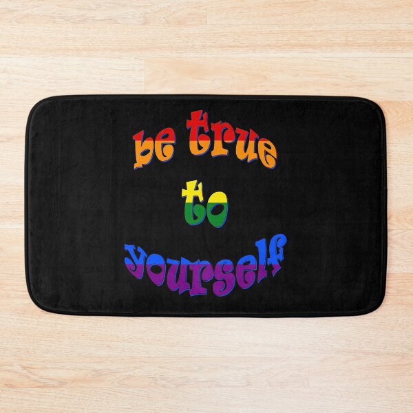 Item preview, Be True To Yourself Quote LGBTQIA designed and sold by taiche.