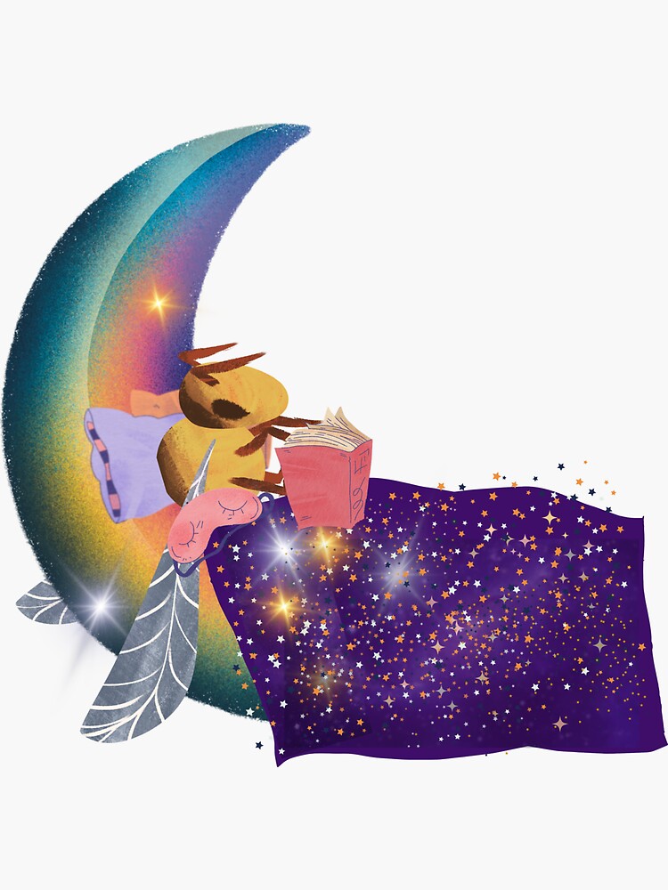 Thumbnail 3 of 3, Sticker, Goodnight, Honey designed and sold by BumbleBrush23.