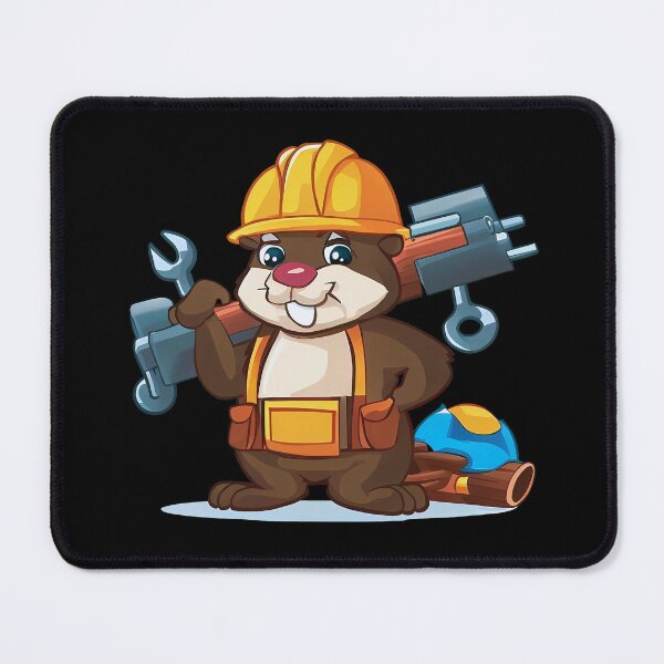 Item preview, The Engineer Beaver designed and sold by kidcartoon.