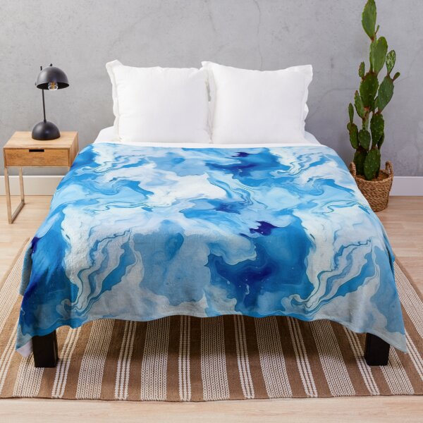 Item preview, Blue Ocean Marble Swirls designed and sold by NikkofTime.
