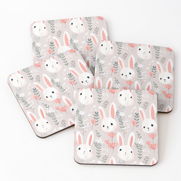 Item preview, Cute rabbit pattern designed and sold by Lexa Pix.