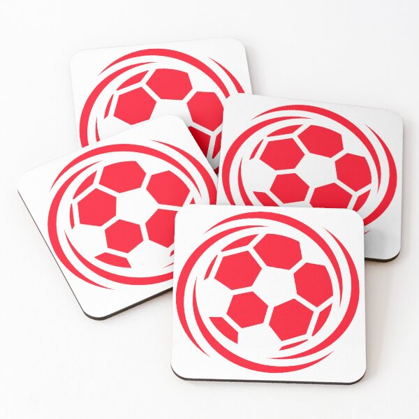 Item preview, Football Red Wave Ball | Football Ball Getters designed and sold by Football Stickers World.