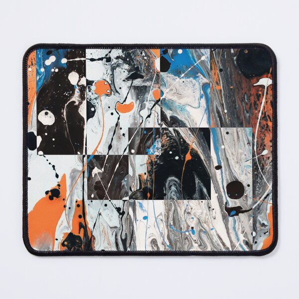 Item preview, Fluid art colorful frames and space designed and sold by Shanti57.