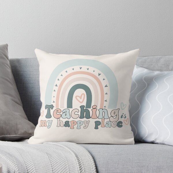 Item preview, Teaching is my happy place designed and sold by TheVisualVoyage.