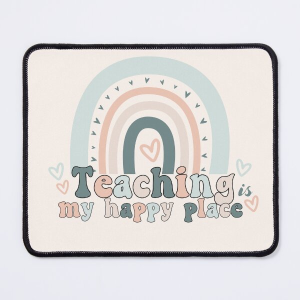 Item preview, Teaching is my happy place designed and sold by TheVisualVoyage.