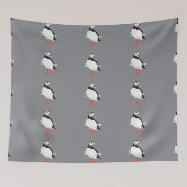 Item preview, Future Ornithologist fun Puffin art range designed and sold by IslesArt.