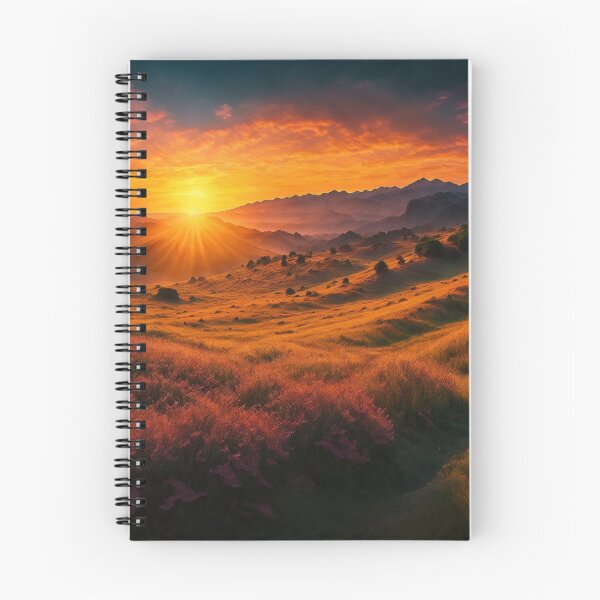 Item preview, An Enthralling Summer Scene Where A Vibrant Sunset Bathes The Landscape In A Warm, Golden Glow, Ai Generated Art designed and sold by AiGens.