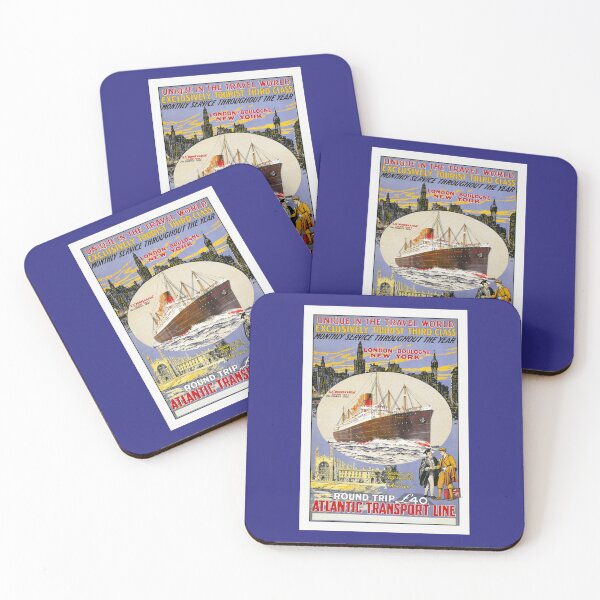 Item preview, Vintage Travel: Atlantic Transport Line designed and sold by Styled Vintage.
