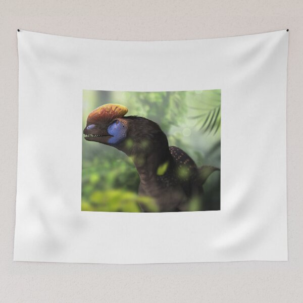 Item preview, Dilophosaurus in the woods designed and sold by Paleo-parallax.