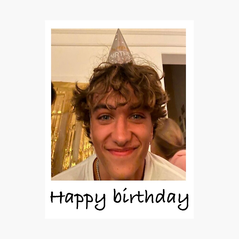 happy birthday jeremiah fisher Poster