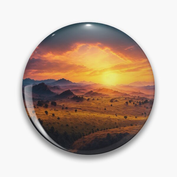 Artikelvorschau, Eine fesselnde Sommeraussicht mit einem lebendigen Sonnenuntergangsgemälde und KI-generierter Kunst entworfen und verkauft von AiGens.