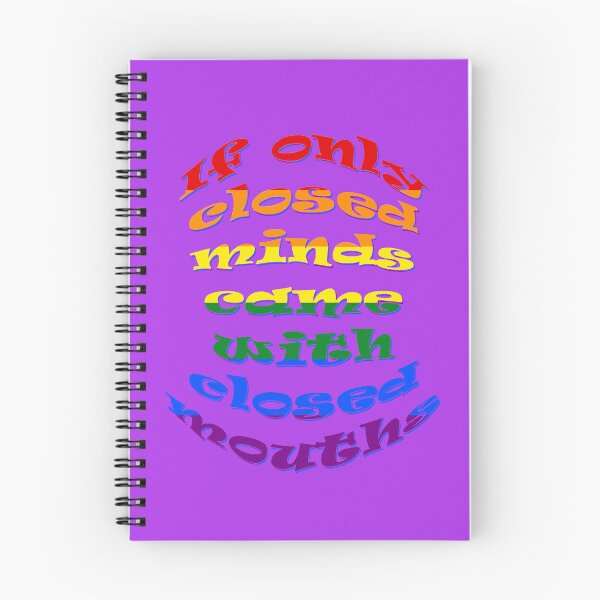 Item preview, If Only All Closed Minds Came with Closed Mouths LGBTQIA designed and sold by taiche.