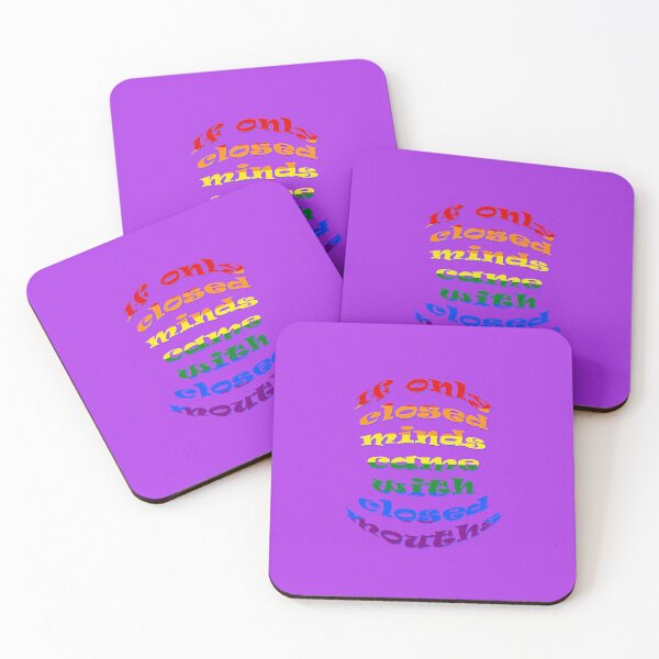 Item preview, If Only All Closed Minds Came with Closed Mouths LGBTQIA designed and sold by taiche.