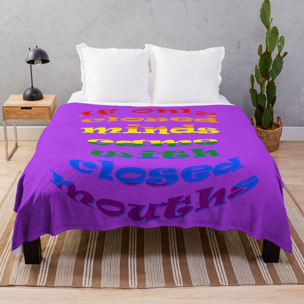 Item preview, If Only All Closed Minds Came with Closed Mouths LGBTQIA designed and sold by taiche.