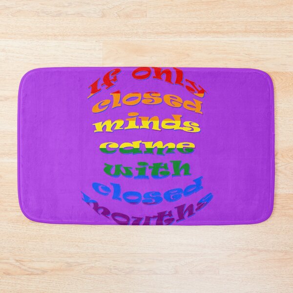 Item preview, If Only All Closed Minds Came with Closed Mouths LGBTQIA designed and sold by taiche.