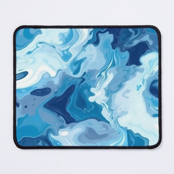 Item preview, Aqua Ocean Marble designed and sold by NikkofTime.