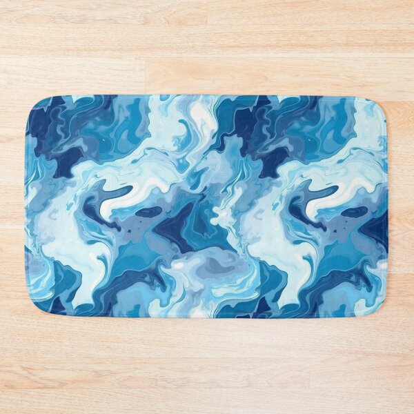 Item preview, Aqua Ocean Marble  designed and sold by NikkofTime.