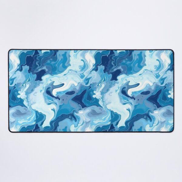Item preview, Aqua Ocean Marble  designed and sold by NikkofTime.