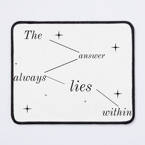 Item preview, the answer lies within designed and sold by IDstore.
