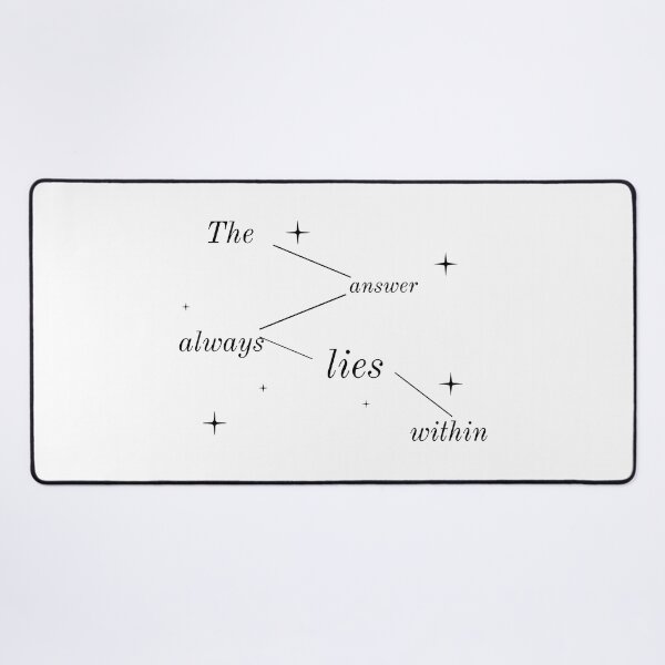 Item preview, the answer lies within designed and sold by IDstore.