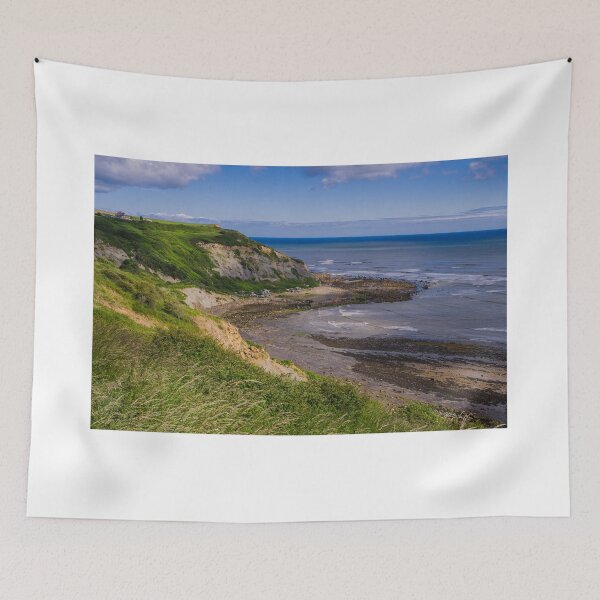 Item preview, Clifftop view from the Cleveland Way - Port Mulgrave designed and sold by MichaelBShannon.