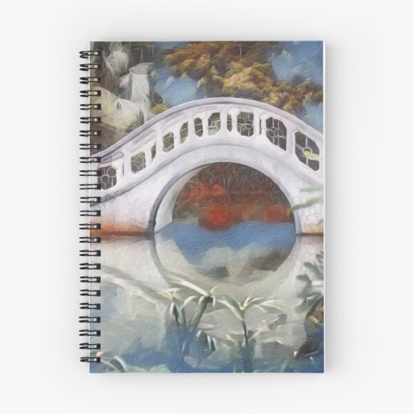 Item preview, Stone Arch Bridge Over The Japanese Garden designed and sold by Heathermarie321.