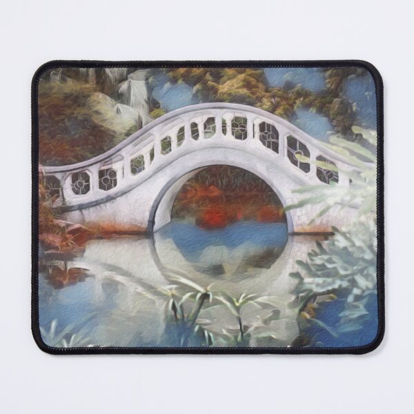 Item preview, Stone Arch Bridge Over The Japanese Garden designed and sold by Heathermarie321.