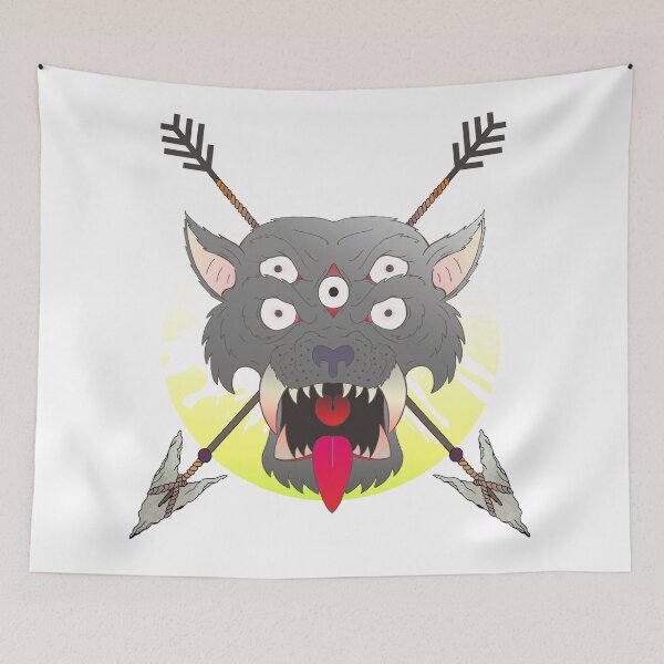 Item preview, wolf head  designed and sold by thejessis.