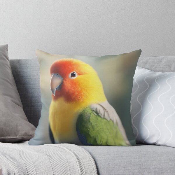 Item preview, brightly colored lovebird designed and sold by EdicionesJML.