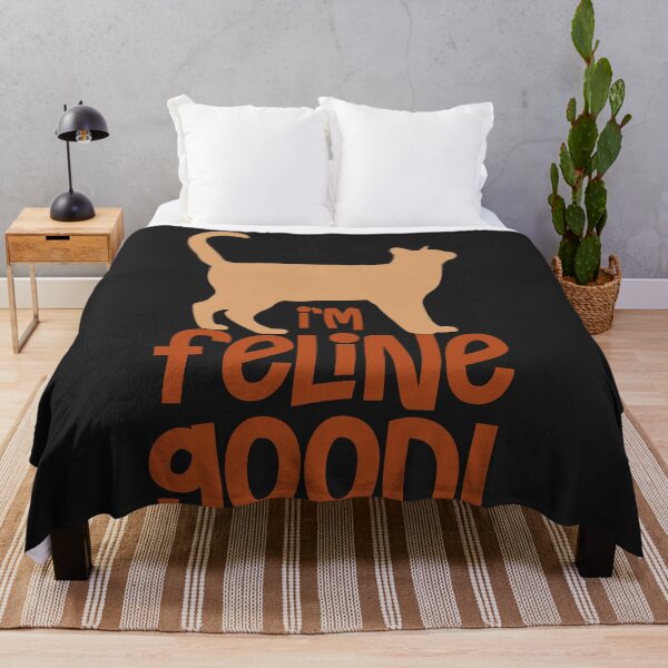 Item preview, I'm Feline Good! designed and sold by Billy Wong.