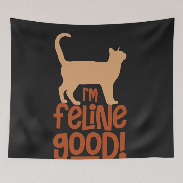 Item preview, I'm Feline Good! designed and sold by Billy Wong.