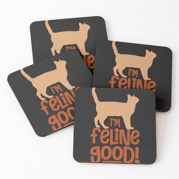 Item preview, I'm Feline Good! designed and sold by Billy Wong.