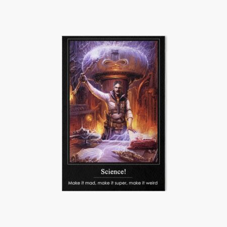 Science: Mad, Super, or Weird Art Board Print