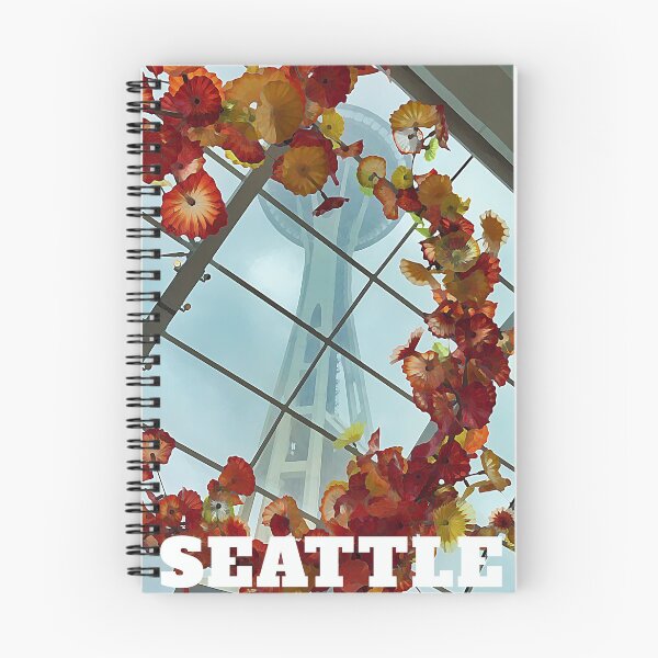 Item preview, Space Needle - Seattle Poster designed and sold by ryanstravels.