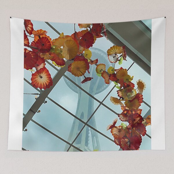 Item preview, Space Needle - Seattle Poster designed and sold by ryanstravels.