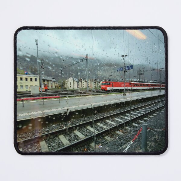 Item preview, Swiss Train in the Rain designed and sold by teamtookit.