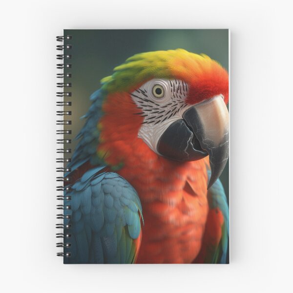 Item preview, parrot designed and sold by EdicionesJML.