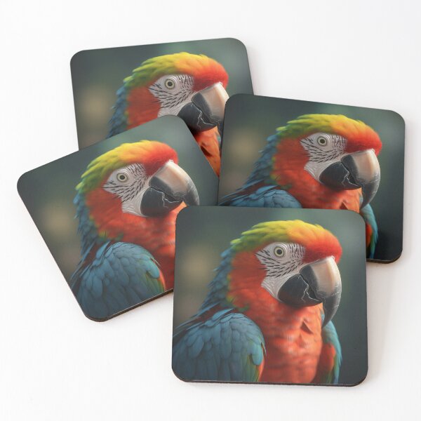 Item preview, parrot designed and sold by EdicionesJML.