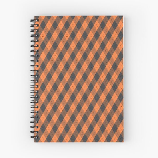 Item preview, Black and Orange Argyle designed and sold by FireLemur.