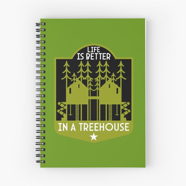 Item preview, Life Is Better In A Treehouse designed and sold by happygiftideas.