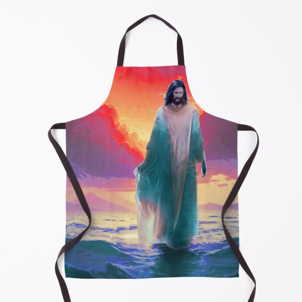 Item preview, Jesus Walks the Sea of Galilee designed and sold by Sanctum Icons.