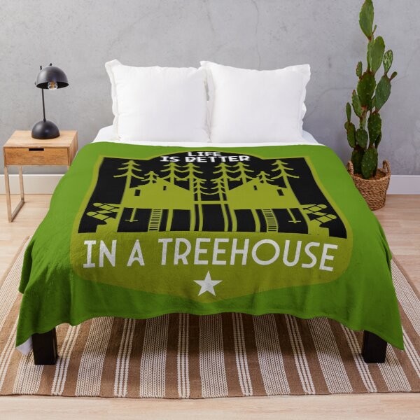 Item preview, Life Is Better In A Treehouse designed and sold by happygiftideas.