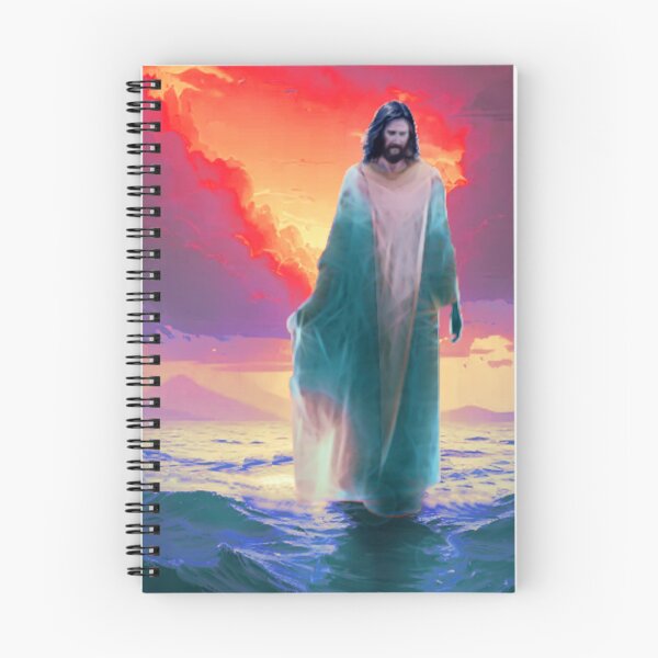 Item preview, Jesus Walks the Sea of Galilee designed and sold by Sanctum Icons.