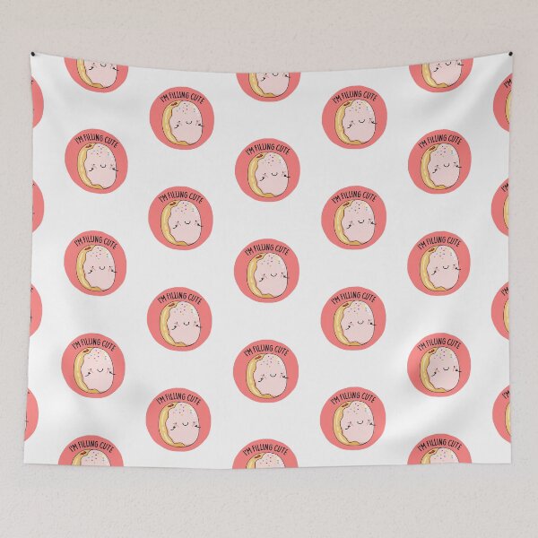 Item preview, I'm Filling Cute Funny Donut Puns  designed and sold by punnybone.