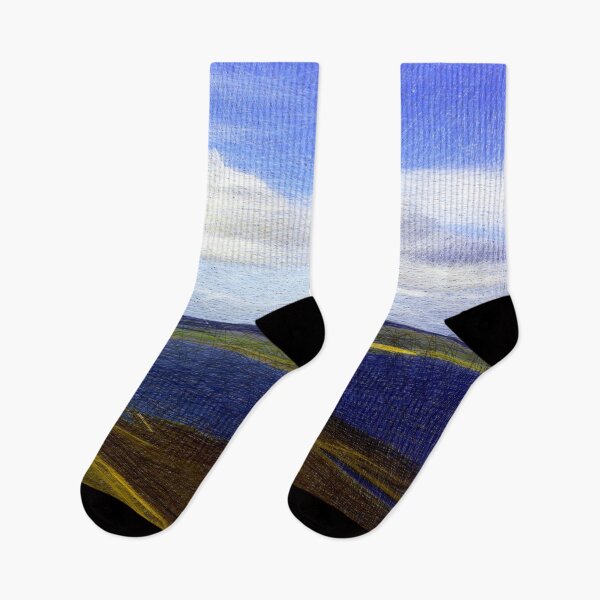 Item preview, Land and seascape Hoy Scotland. Image created using geometric shapes designed and sold by EdgyEdgeArt.