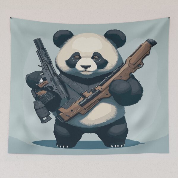 Item preview, Panda Gunner designed and sold by AFUNARTZ.