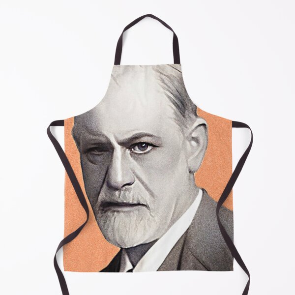 Item preview, Austrian Psychologist Sigmund Freud - orange - illustration  designed and sold by Litstoy.