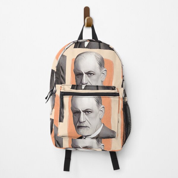 Item preview, Austrian Psychologist Sigmund Freud - orange - illustration  designed and sold by Litstoy.