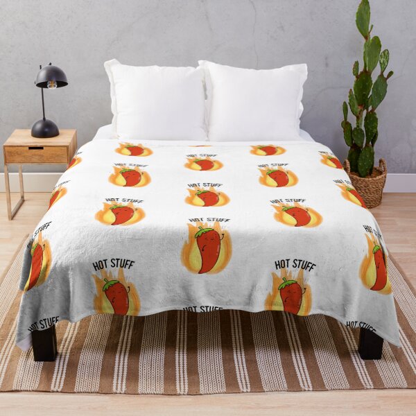 Item preview, Hot Stuff Funny Hot Chilli Pepper Puns  designed and sold by punnybone.